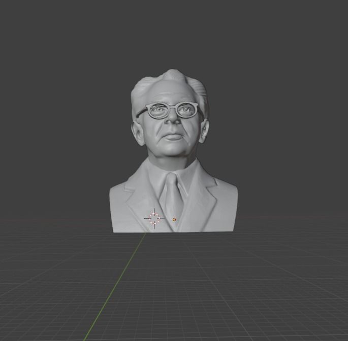 Rudolf Carnap 3D print model_20