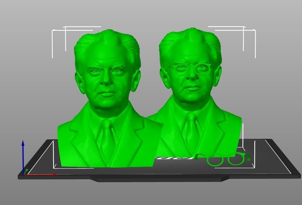 Rudolf Carnap 3D print model_18