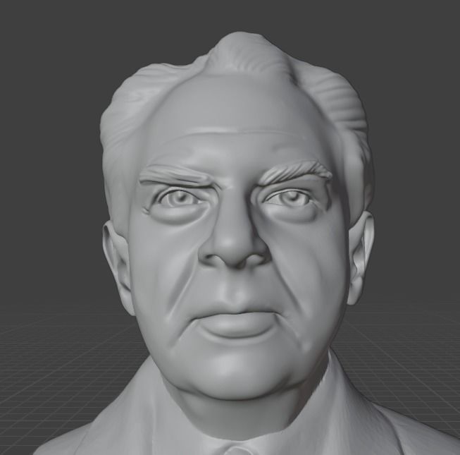 Rudolf Carnap 3D print model_12