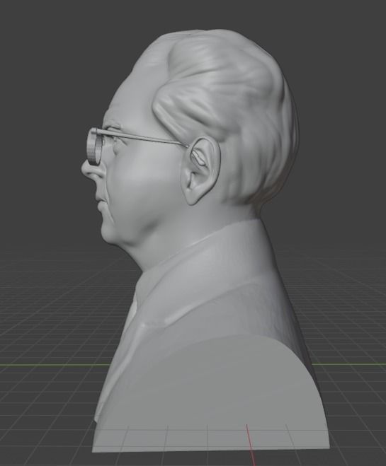 Rudolf Carnap 3D print model_4