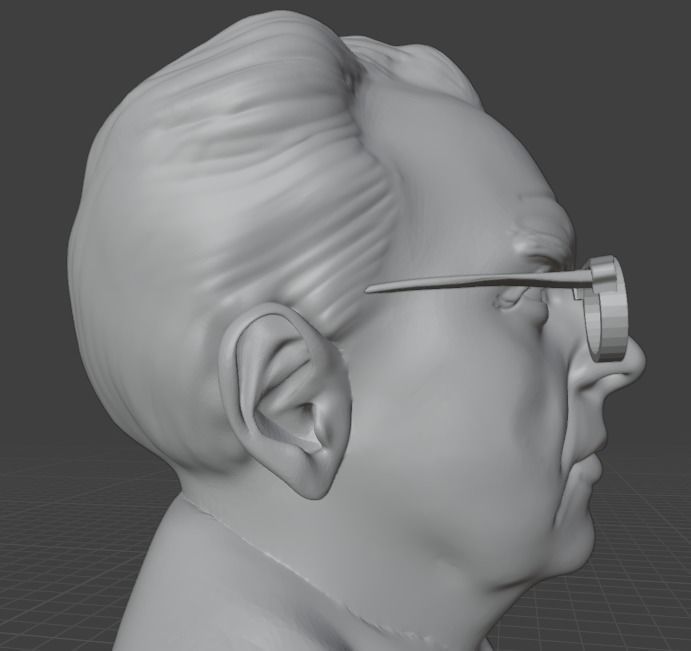 Rudolf Carnap 3D print model_10