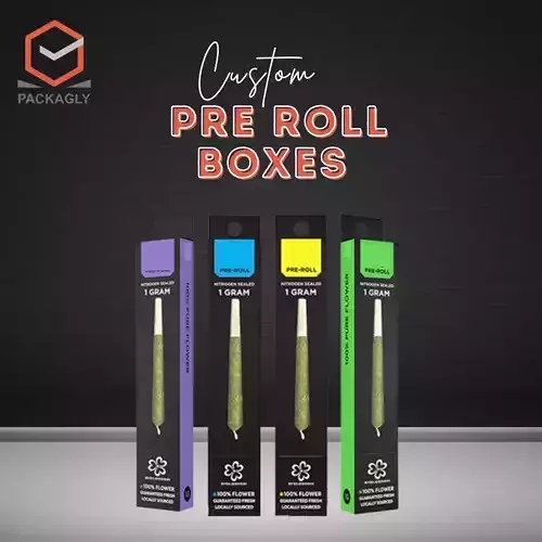 Custom Pre Roll Packaging 3D model
