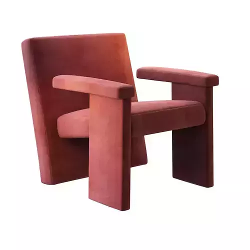 Agetti Chair with Armrests by La Cividina 3D model