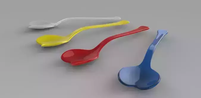 Spoon Heart 3D print model