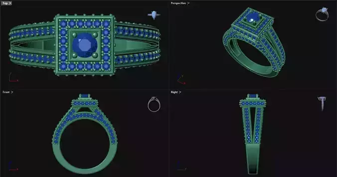 Vintage Engagement Ring 