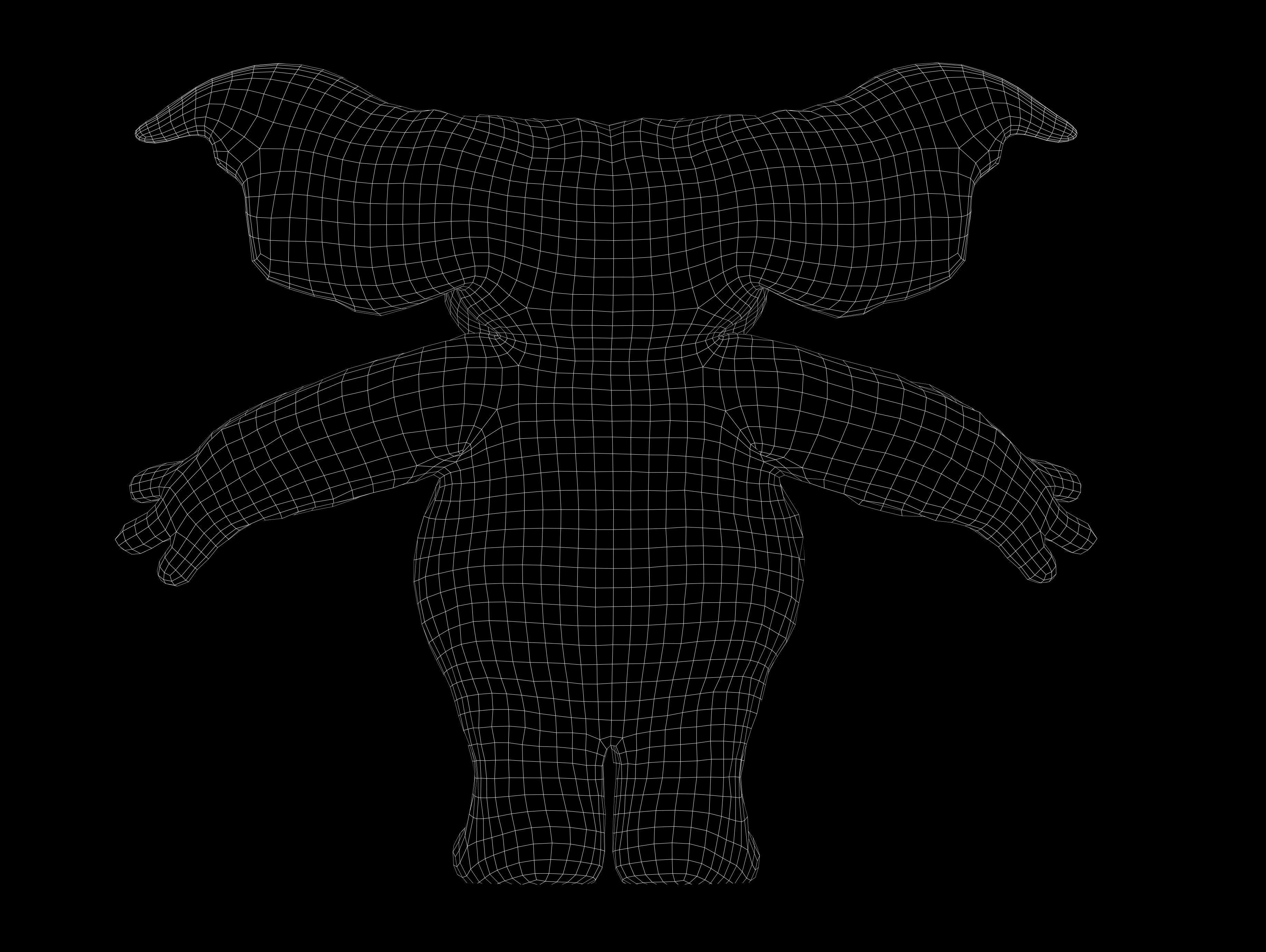 Gizmo from Gremlins Low-poly 3D model_10