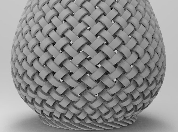 Traditional Basket-01 3D print model_58