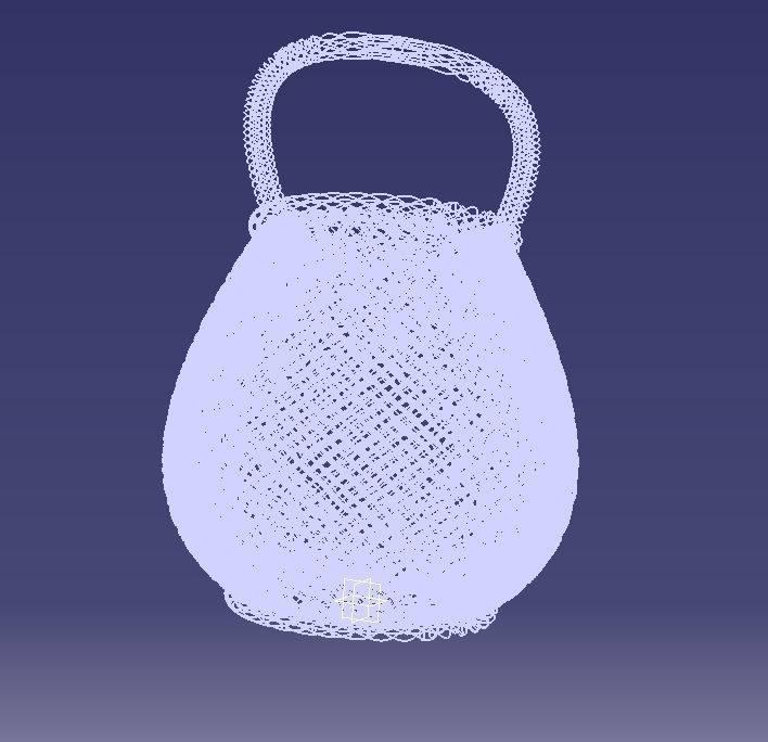 Traditional Basket-01 3D print model_41
