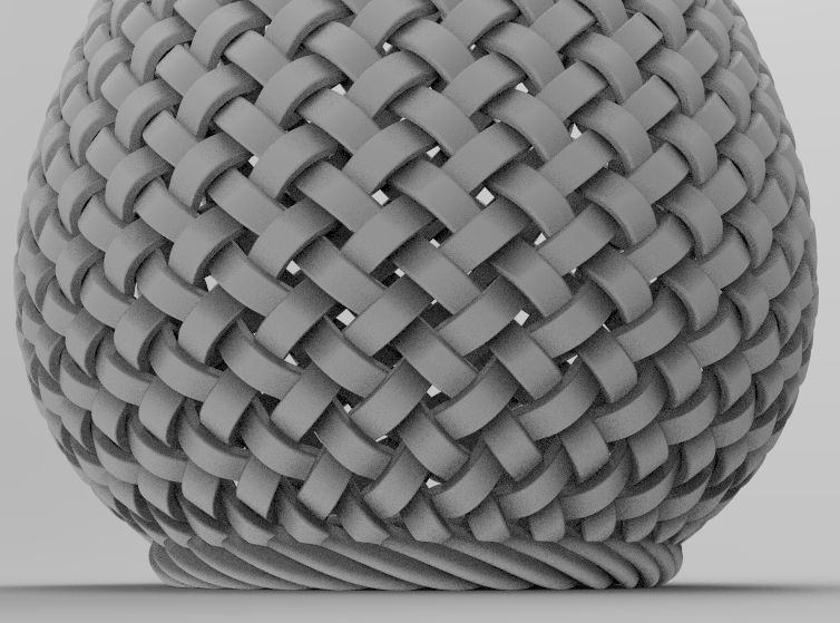 Traditional Basket-01 3D print model_65