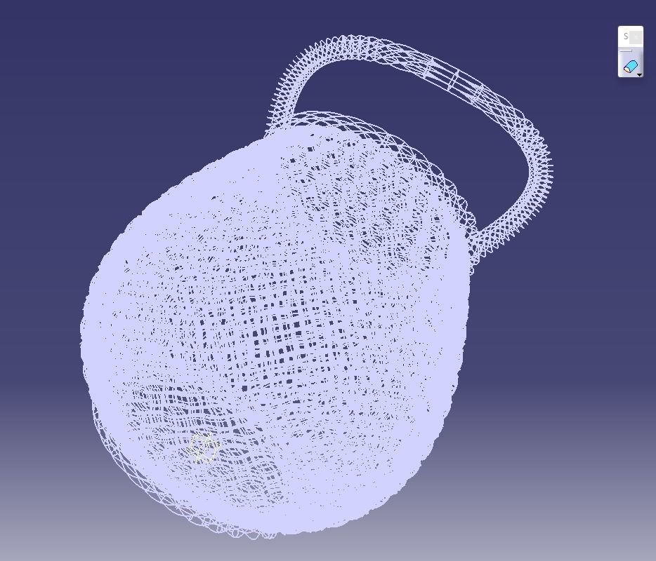 Traditional Basket-01 3D print model_44