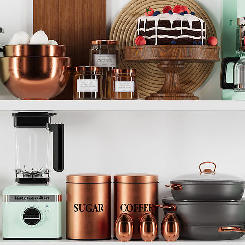 Kitchen Accessories 33 3D model 3