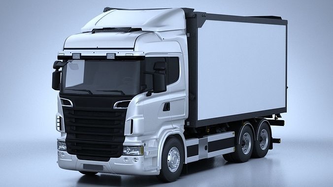 Generic Swedish Truck 01 3D model