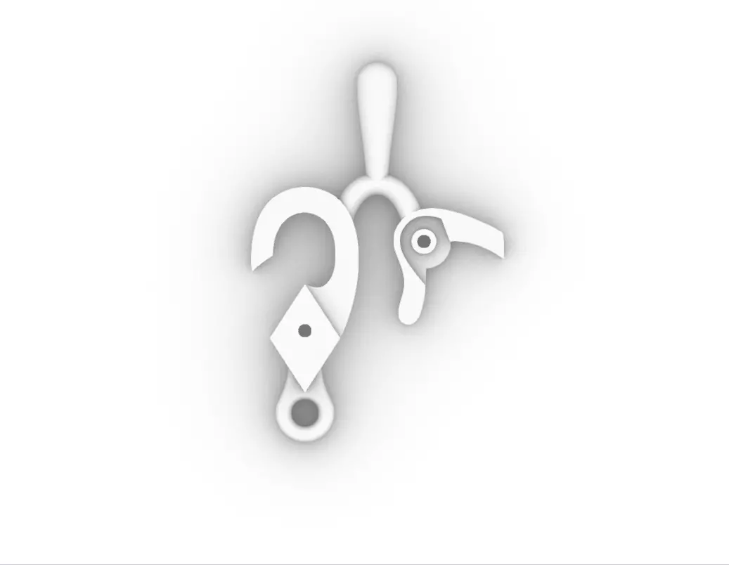 Lobster Clasp 3D print model_0