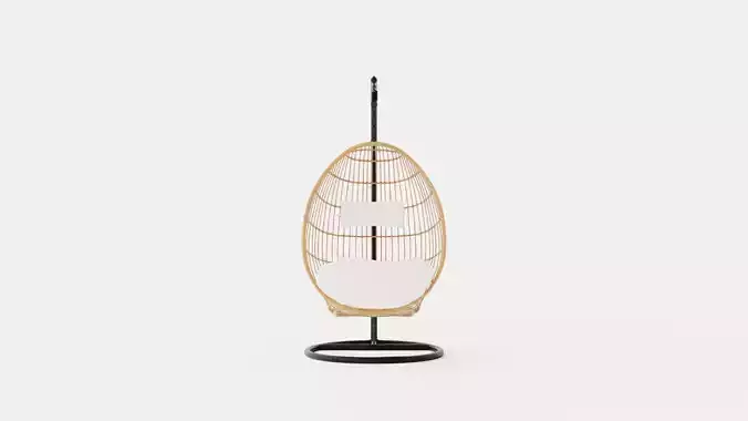 Sevilla Hanging Chair Luxury Low-poly 3D model