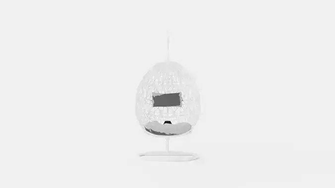 Sevilla Hanging Chair Low-poly 3D model