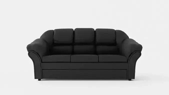 Salvador 3 Seater Sofa Artificial Leather