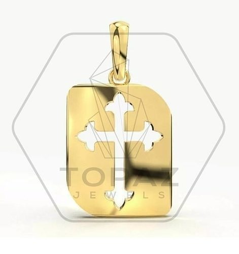 Cross Pendant 3d print model 3D print model