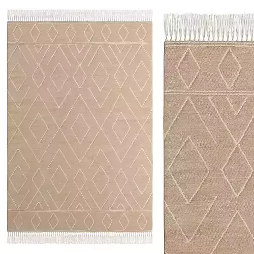 Cotton Rug Sydney Beige By Benuta