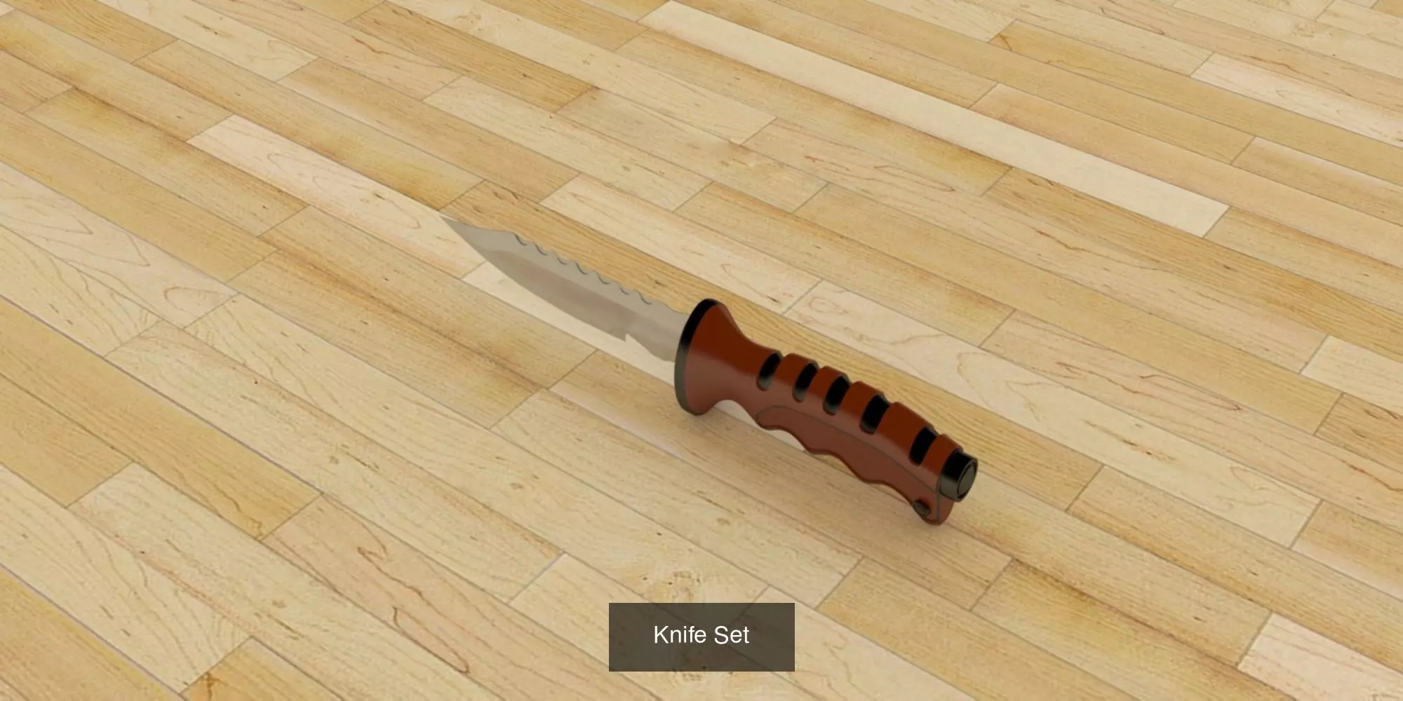 Knife Series 3D Model Collection_0
