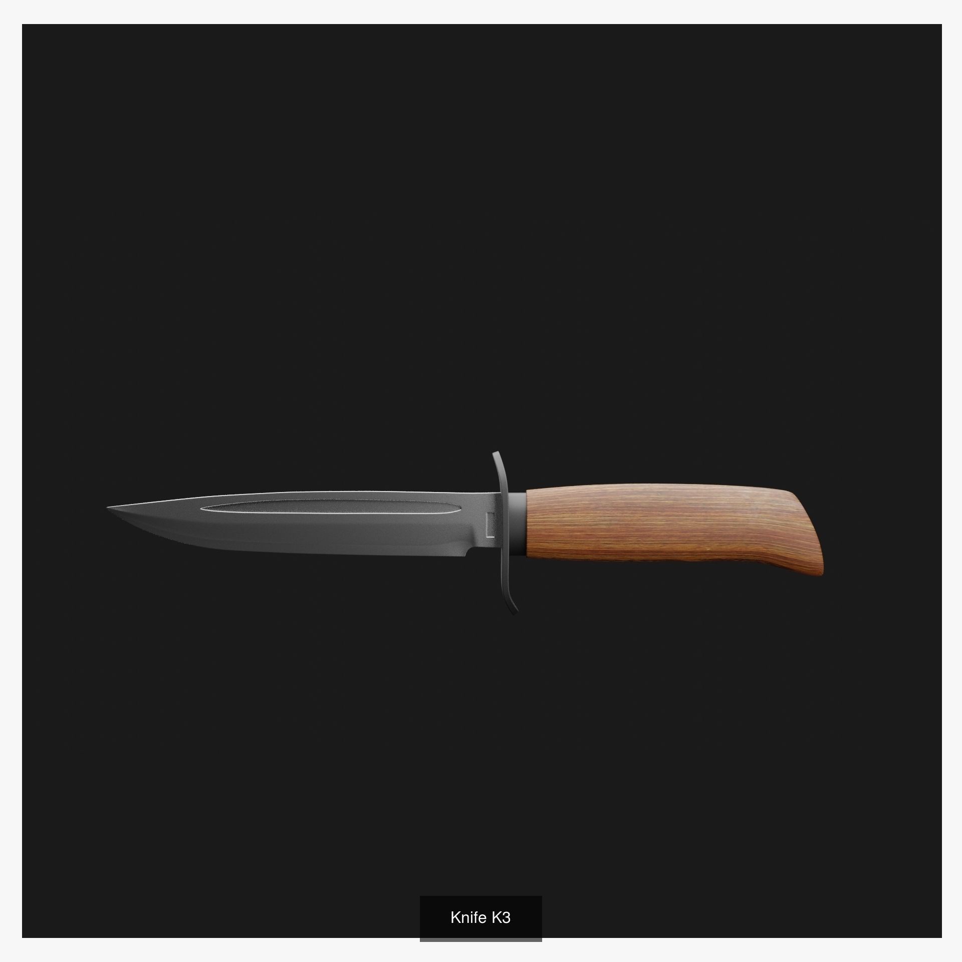 Knife Series 3D Model Collection_5