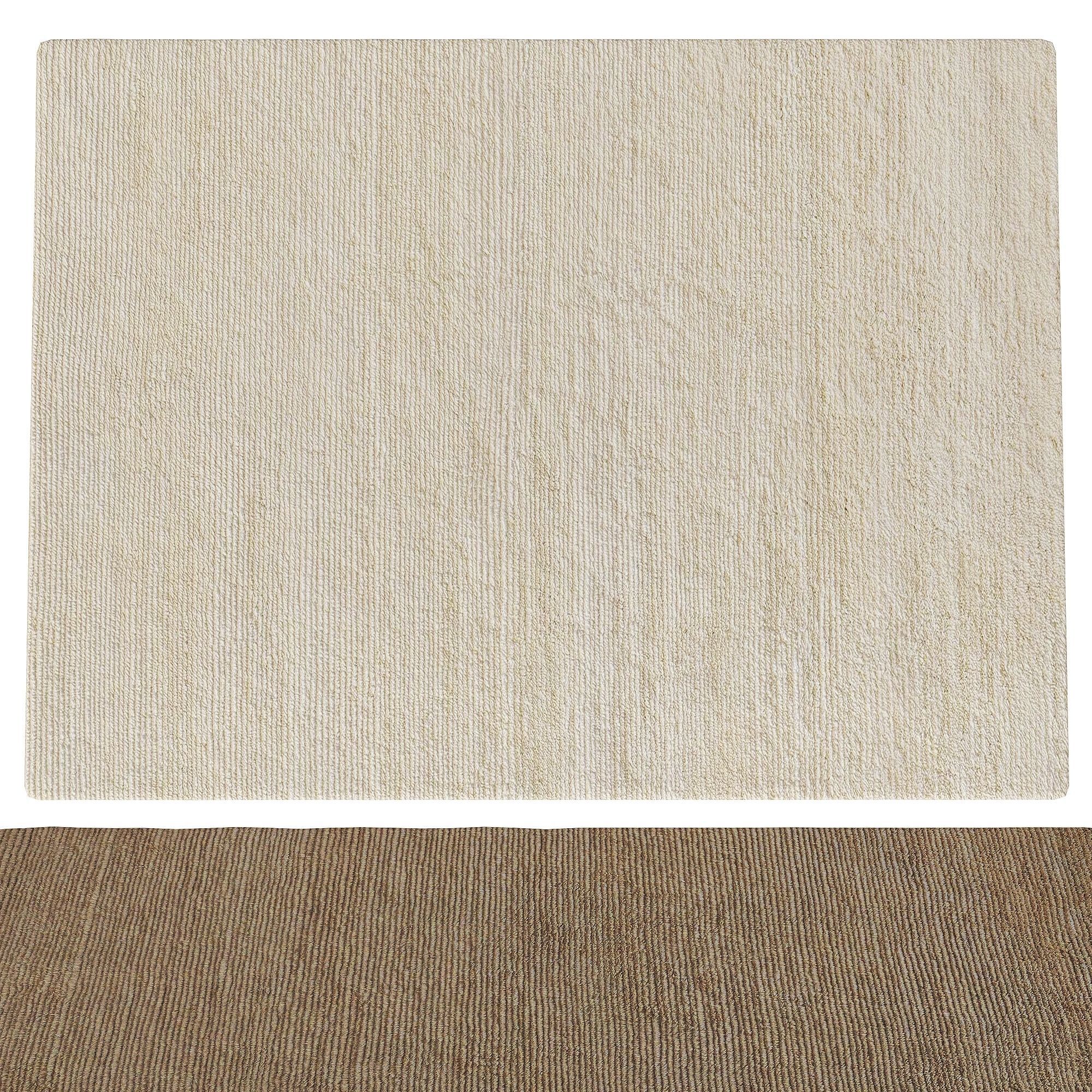 Wool rug Leon 3D model_3