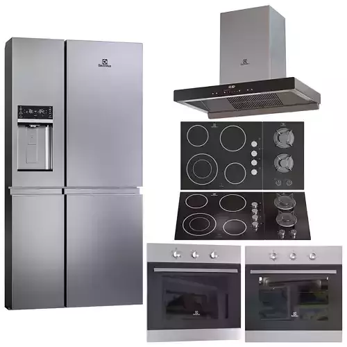 Electrolux appliance set2 3D model