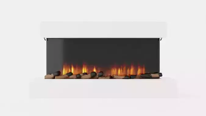 Rimini Electric Fireplace Wall Hung
