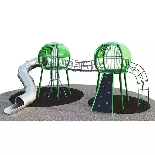 Children Playground Kompan Low-poly 3D model