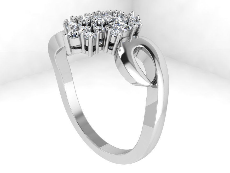 Basket Setting Ring 3446 3D print model_2