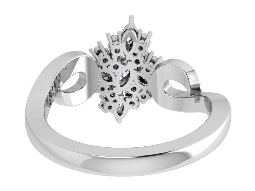 Basket Setting Ring 3446 3D print model_3