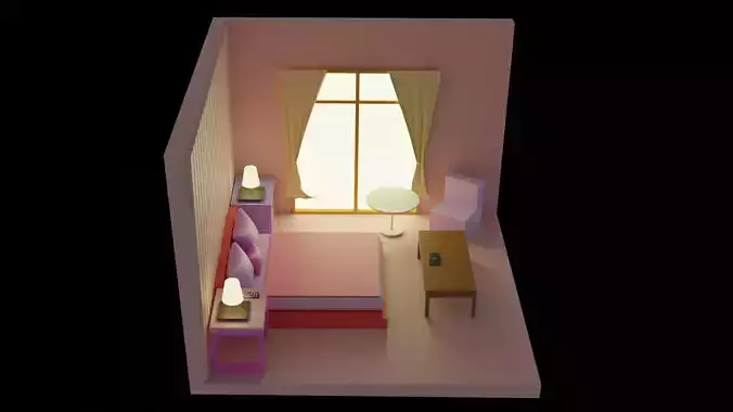 Room lowpoly