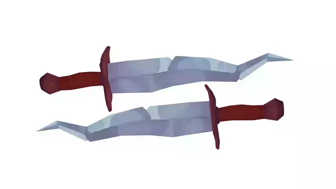 Iron Dagger - Hand Painted