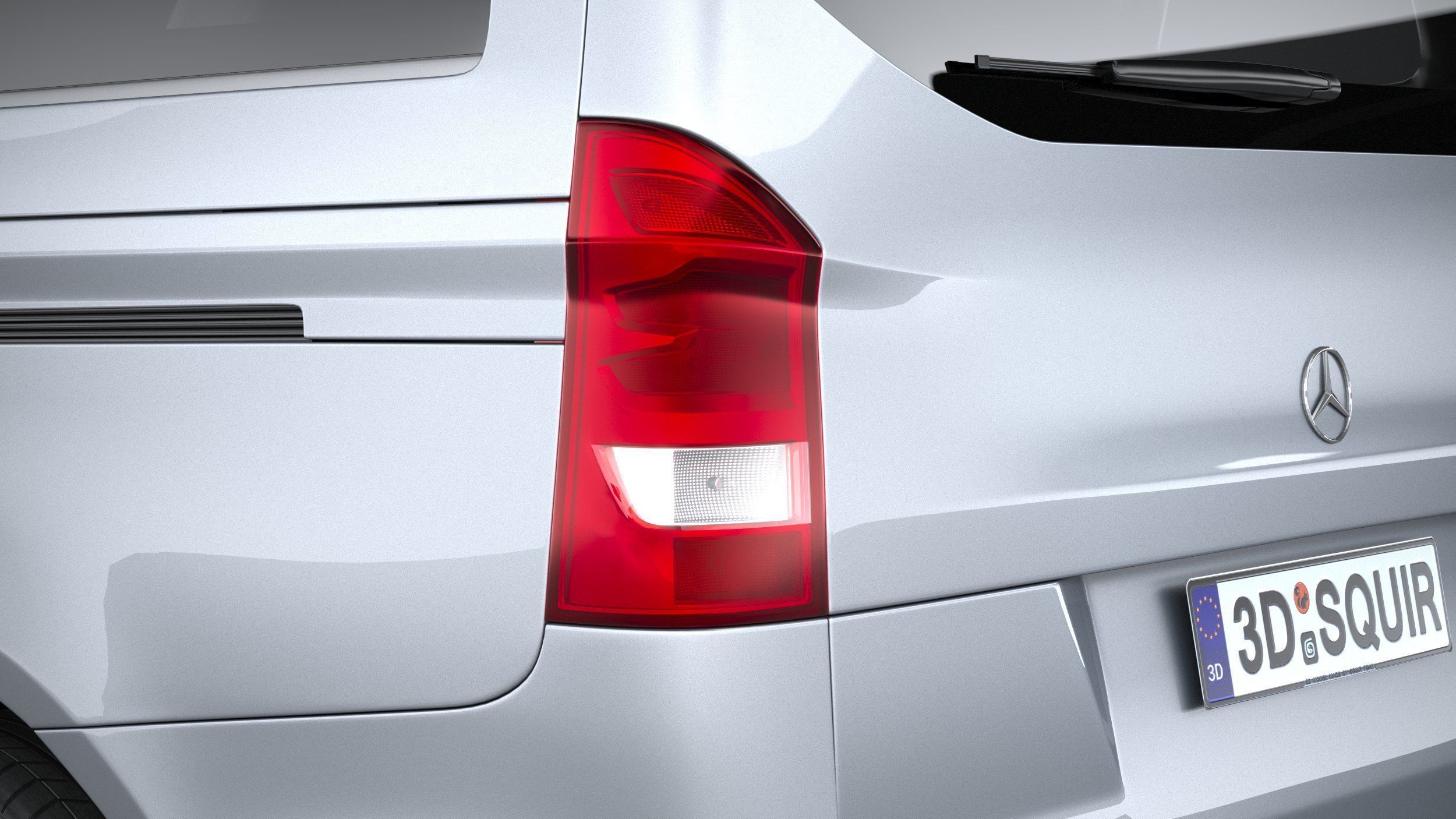 Mercedes-Benz V-Class Regular 2024 3D model_15