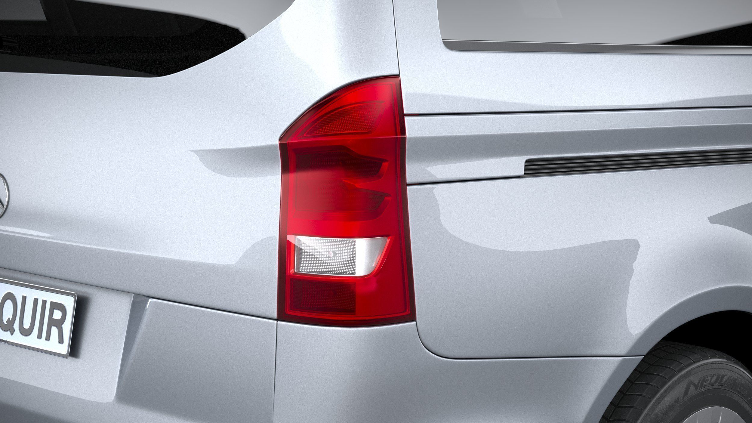 Mercedes-Benz V-Class Regular 2024 3D model_18