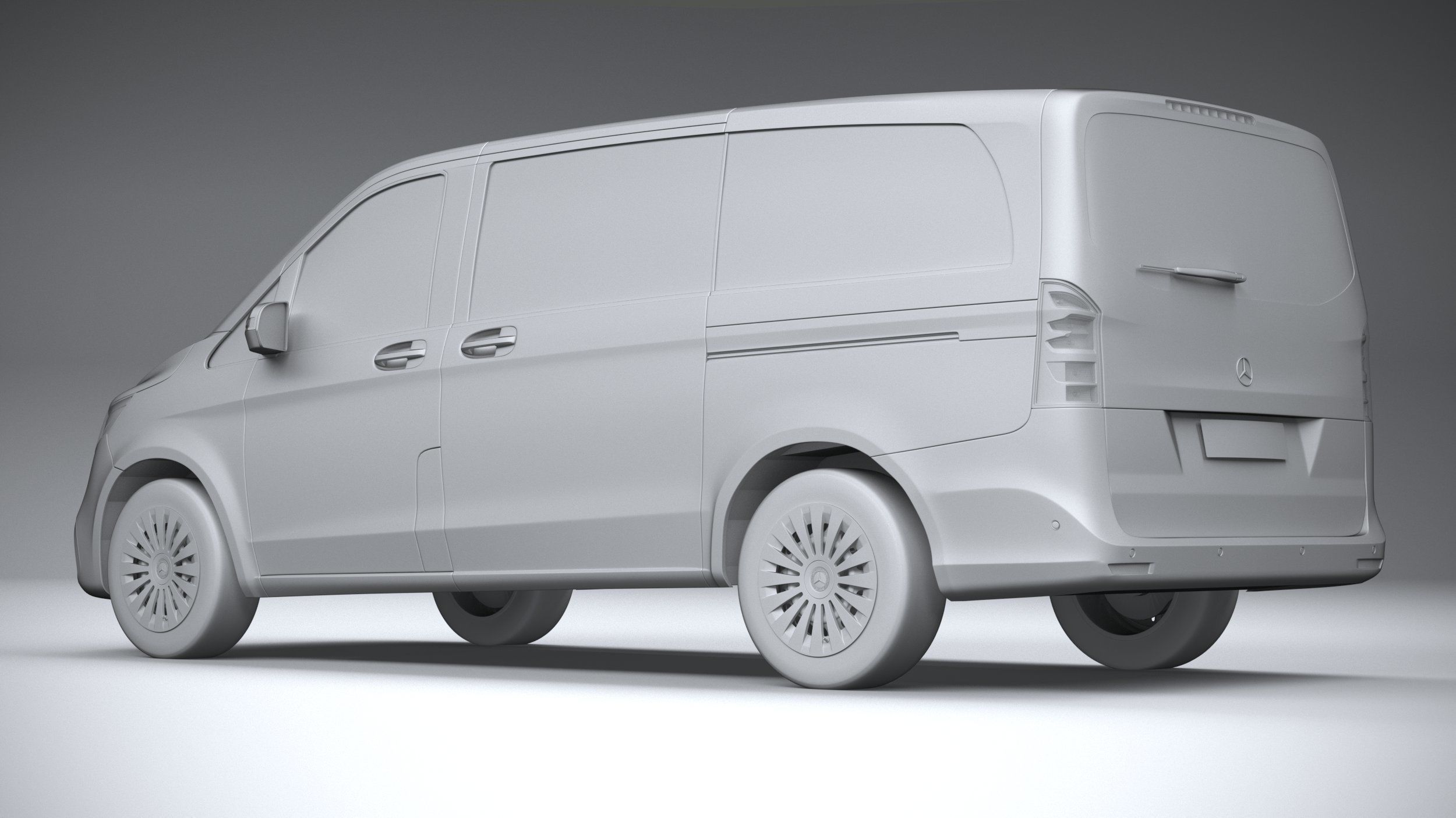 Mercedes-Benz V-Class Regular 2024 3D model_21