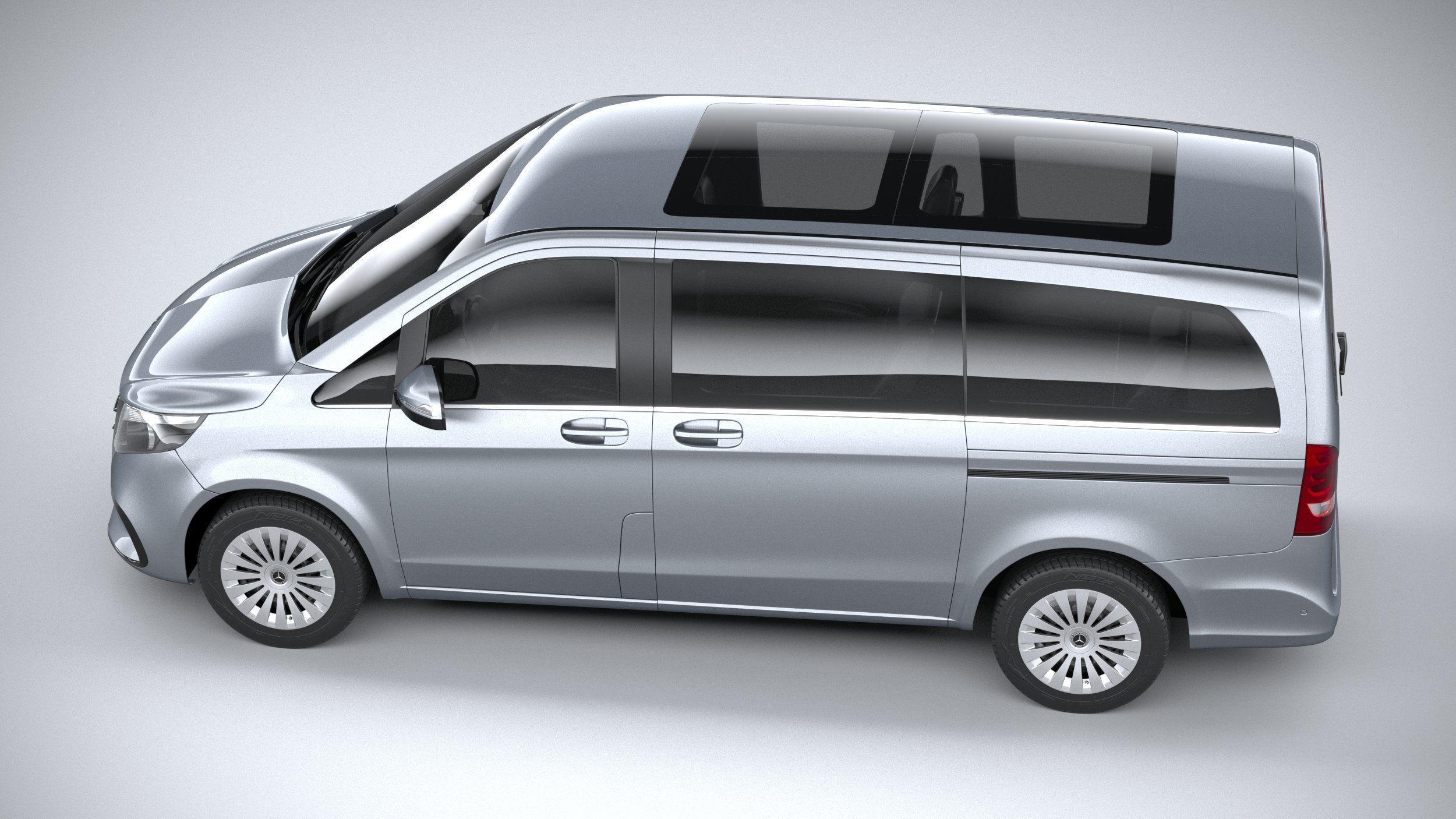 Mercedes-Benz V-Class Regular 2024 3D model_9