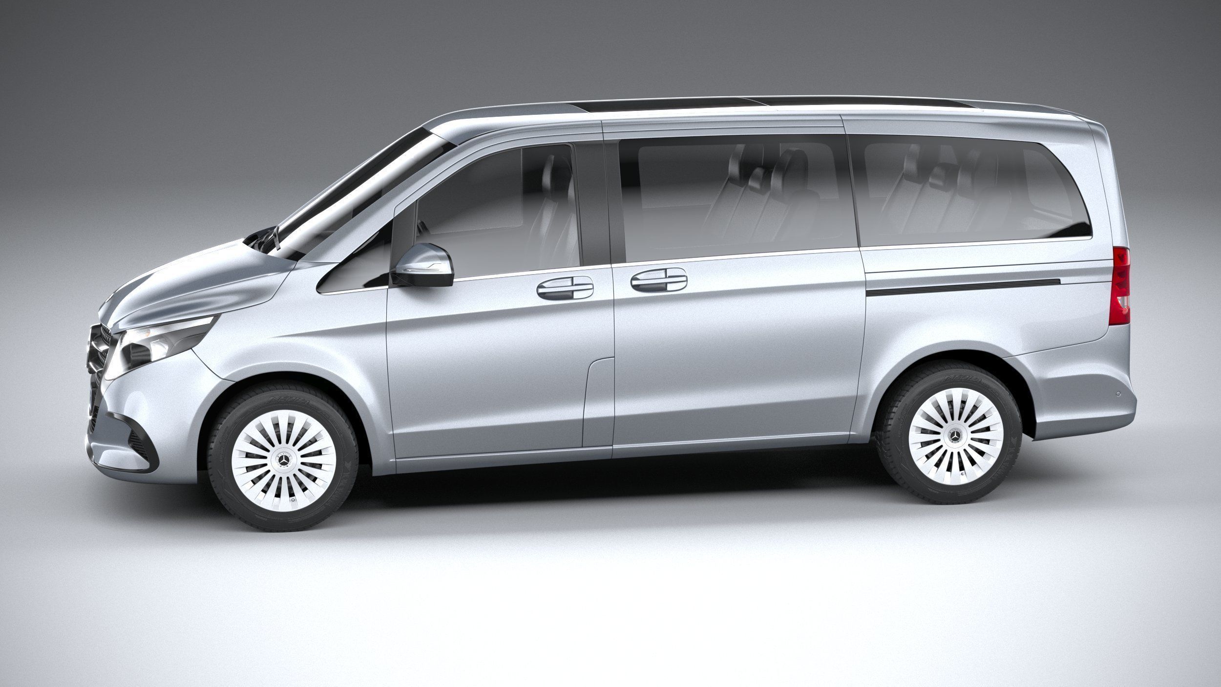 Mercedes-Benz V-Class Regular 2024 3D model_8