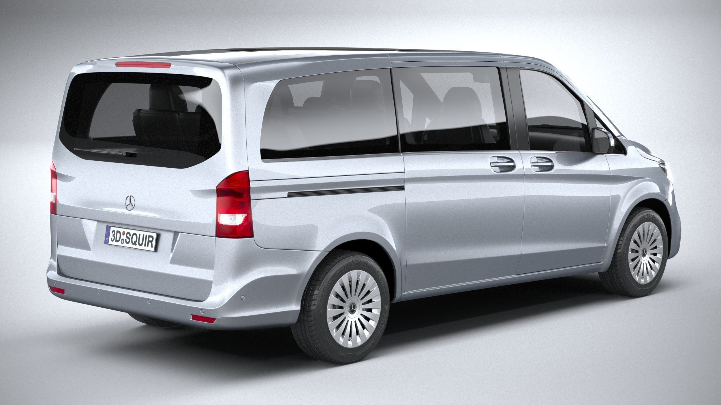 Mercedes-Benz V-Class Regular 2024 3D model_17