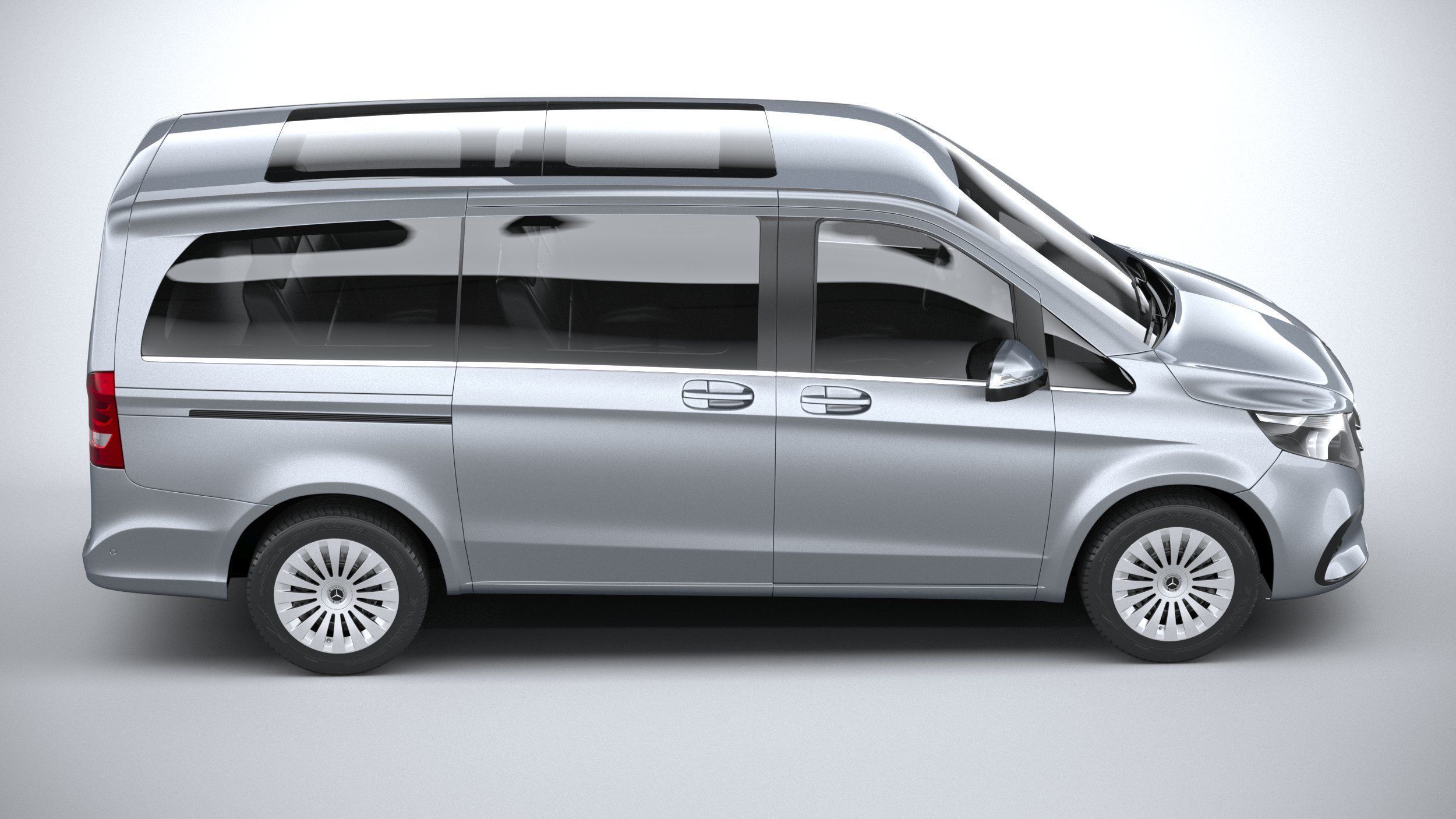 Mercedes-Benz V-Class Regular 2024 3D model_11