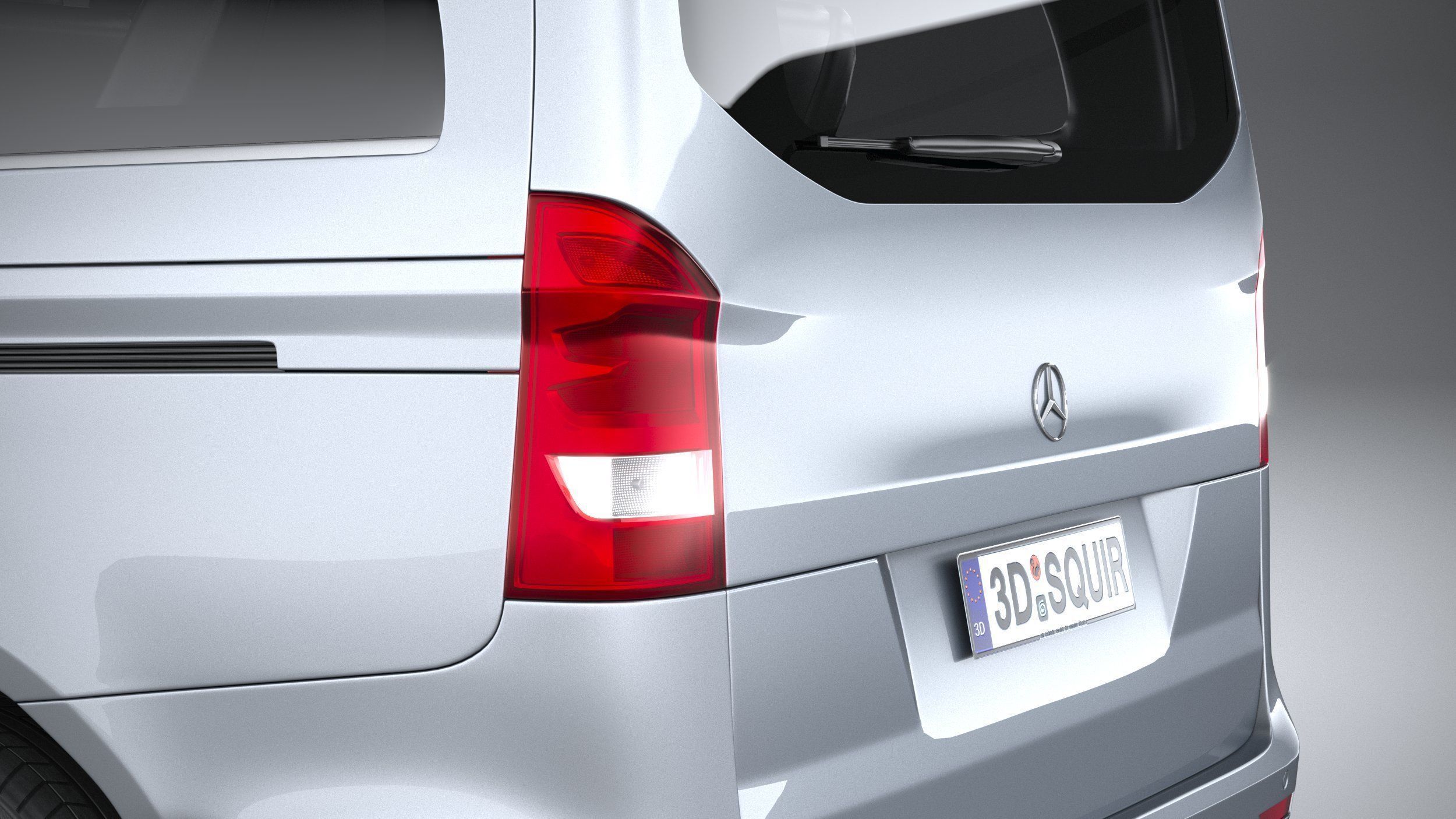 Mercedes-Benz V-Class Regular 2024 3D model_6