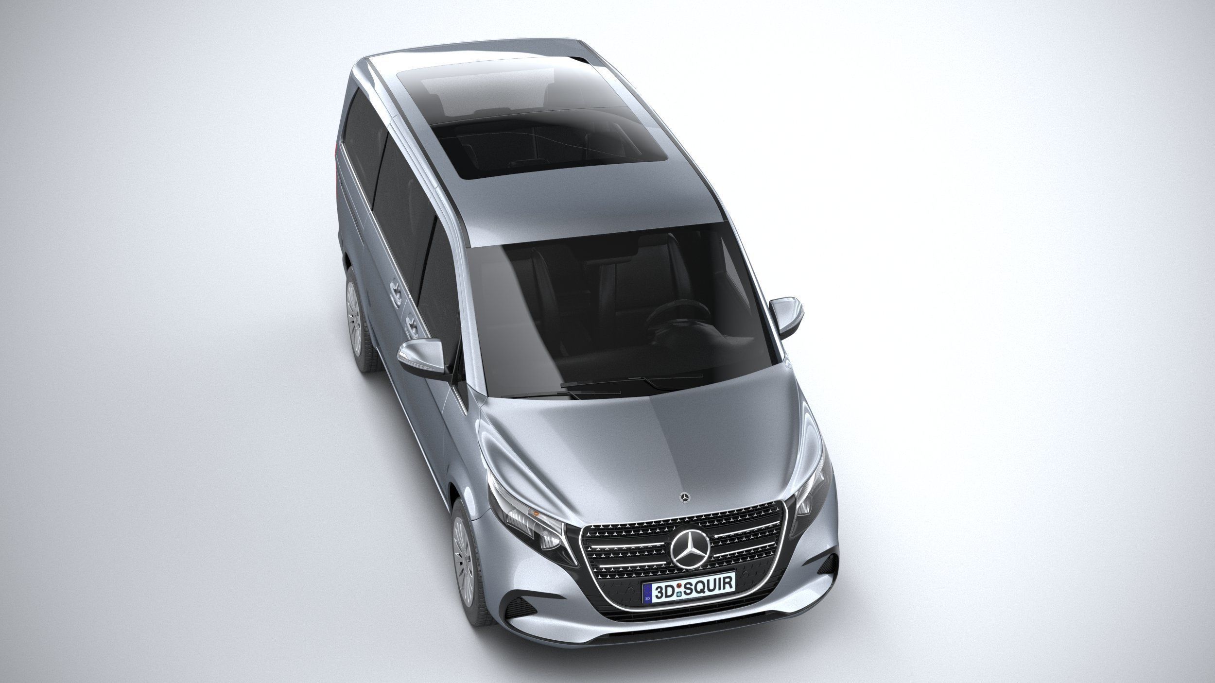 Mercedes-Benz V-Class Regular 2024 3D model_12