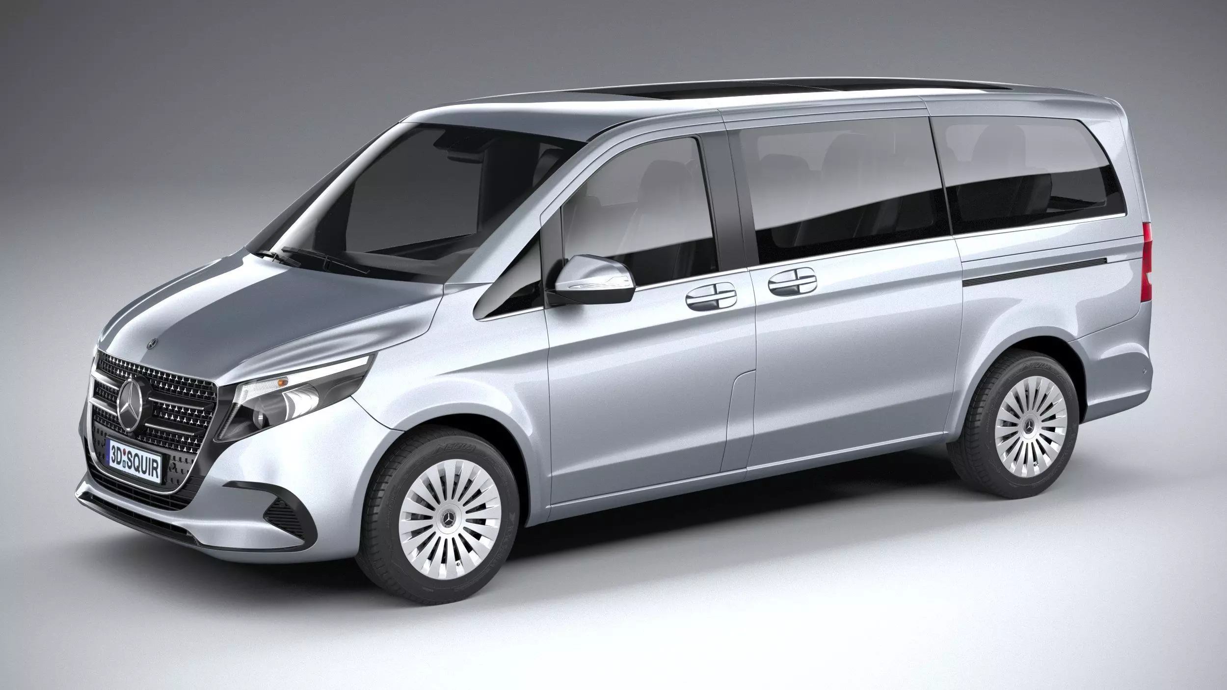 Mercedes-Benz V-Class Regular 2024 3D model_0