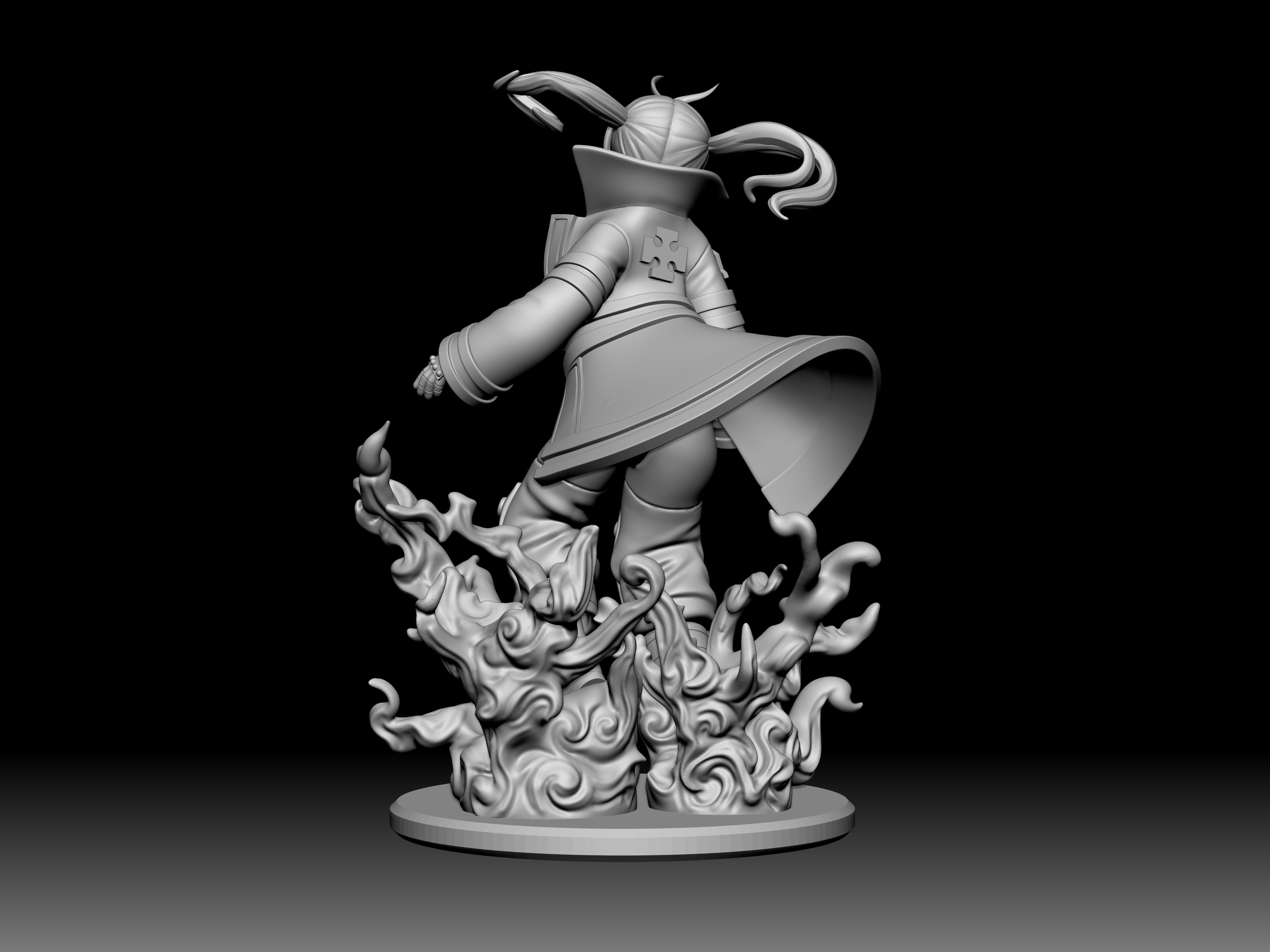 Fire Force - Tamaki Kotatsu  3D print model_6