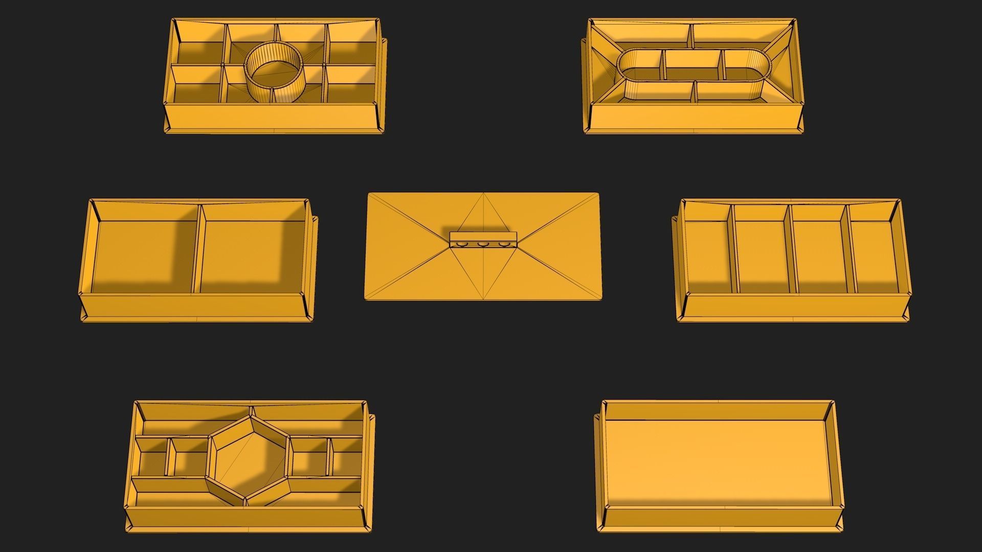 Prefabricated box for 3D printing 2 Free 3D print model_5