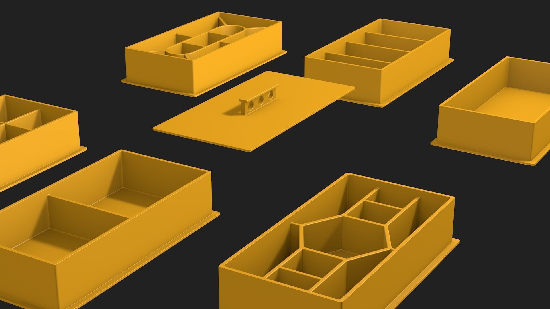 Prefabricated box for 3D printing 2 Free 3D print model_4