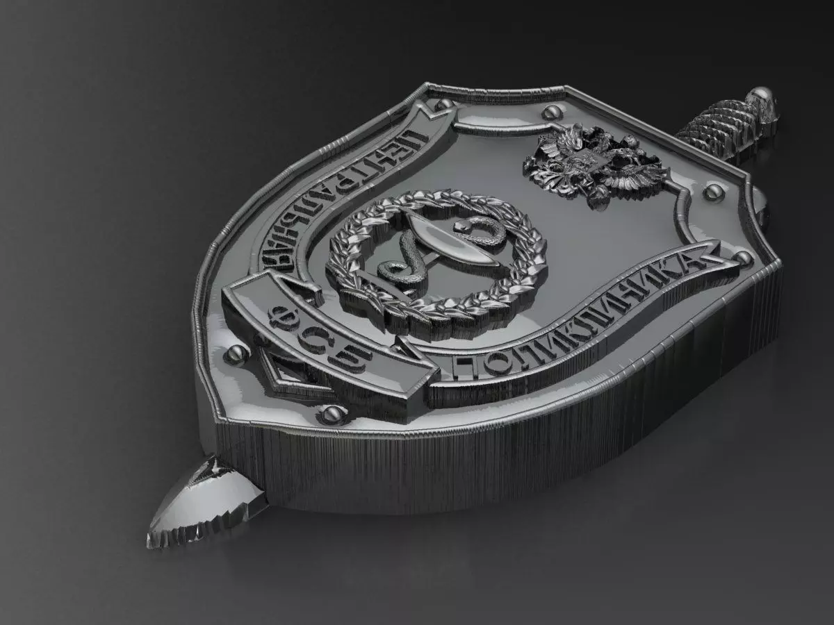 Gerb FSB Central Medical 3D print model_0