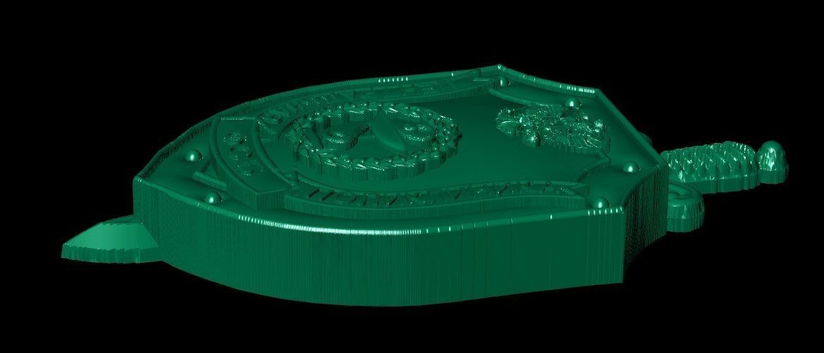 Gerb FSB Central Medical 3D print model_10