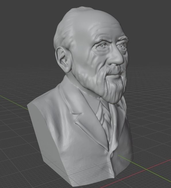 Wilhelm Dilthey 3D print model_1