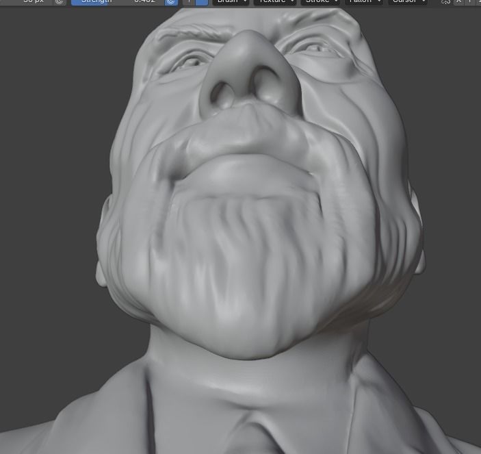 Wilhelm Dilthey 3D print model_17