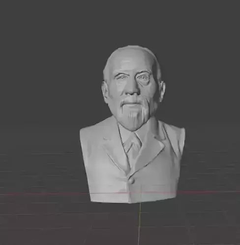 Wilhelm Dilthey 3D print model